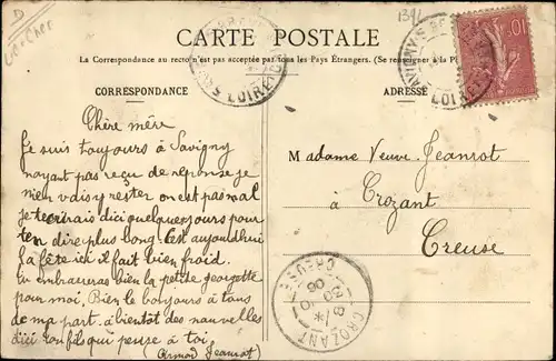 Buchstaben Ak Savigny sur Braye Loir et Cher, Stadtansichten