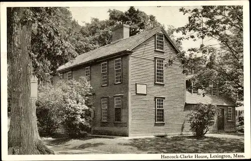 Ak Lexington Massachusetts USA, Hancock Clarke House