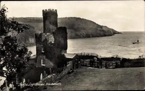 Ak Dartmouth Devon South West England, The Old Lighthouse