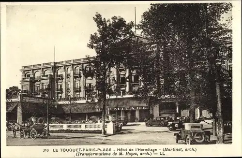 Ak Le Touquet Paris Plage Pas de Calais, Hotel de l'Hermitage