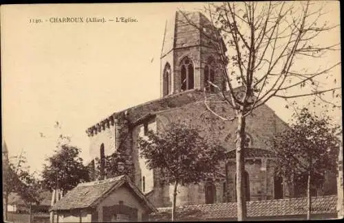 Ak Charroux Allier, L'Eglise