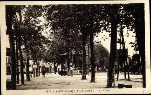 Ak Saint Pourçain sur Sioule Allier, Le Cours