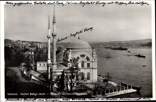 Ak Konstantinopel Istanbul Türkei, Dolma Bahce camii, Moschee