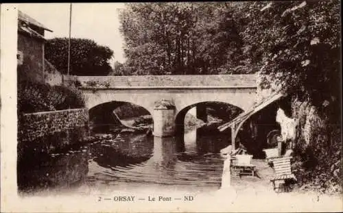 Ak Orsay Essonne, Le Pont