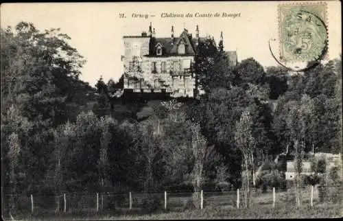 Ak Orsay Essonne, Chateau du Comte de Rouget