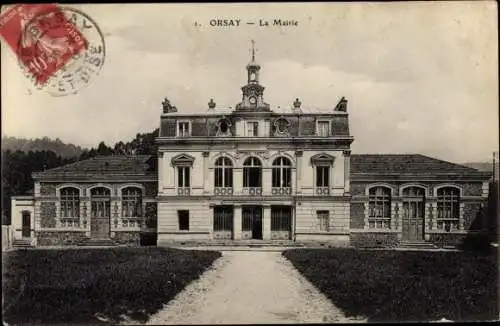 Ak Orsay Essonne, La Mairie