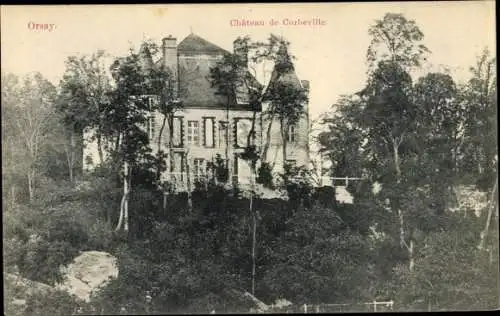 Ak Orsay Essonne, Chateau de Corbeville