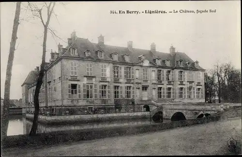 Ak Lignières Cher, Le Chateau