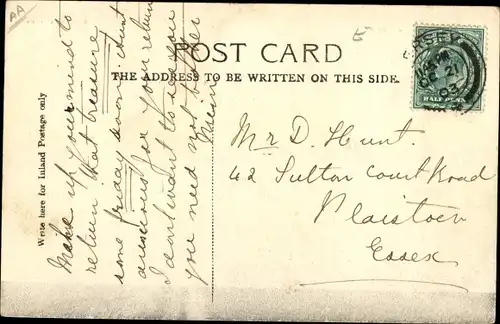 Ak Saint Aubin Kanalinsel Jersey, Panorama vom Ort