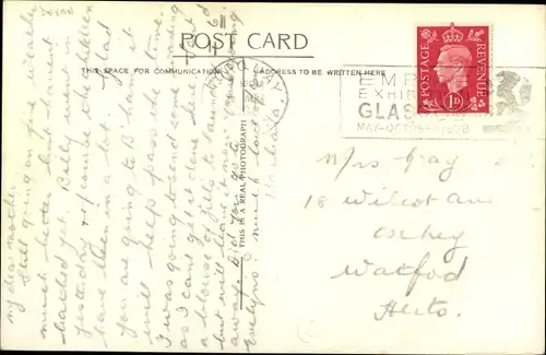 Ak Cockington Torquay Devon, total view