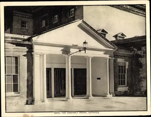 Ak Bath Somerset, Assembly Rooms, Entrance