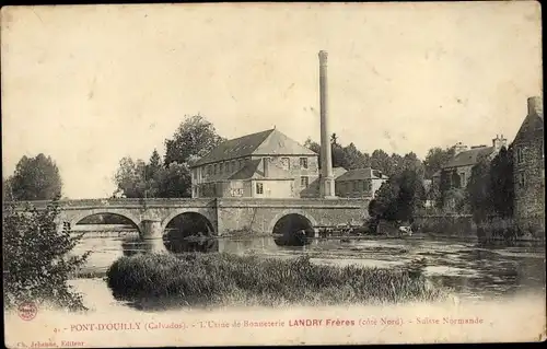 Ak Pont d'Ouilly Calvados, L'Usine de Bonneterie