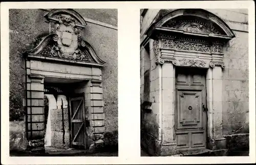 Ak Selles sur Cher Loir et Cher, Portes des Pavillons Dores