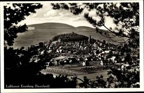 Ak Eversberg Meschede im Hochsauerlandkreis, Panorama