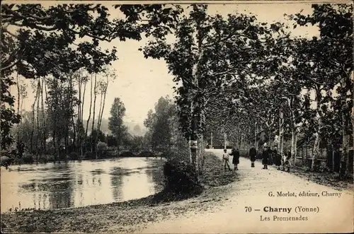 Ak Charny Yonne, Les Promenades