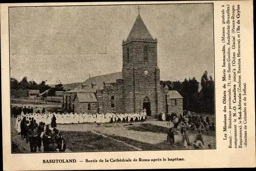 Ak Basutoland Lesotho, Cathedrale