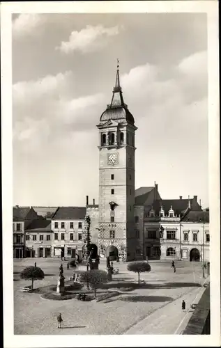 Ak Vyškov Wischau Südmähren, Radnice, Rathaus