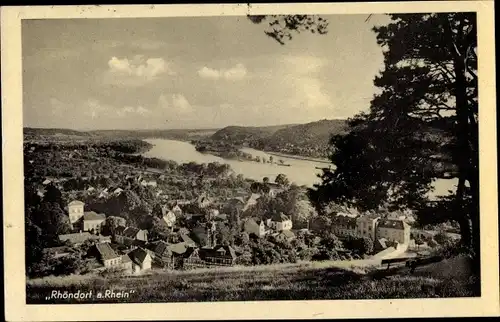 Ak Rhöndorf Bad Honnef im Rhein Sieg Kreis, Panorama