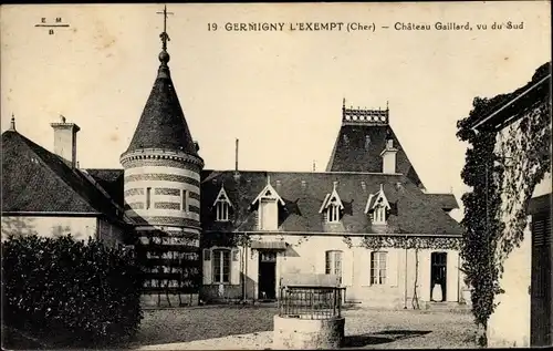 Ak Germigny L'Exempt Cher, Chateau Gaillard