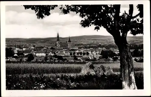 Ak Vyškov Wischau Südmähren, Gesamtansicht
