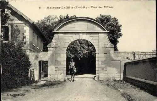 Ak Maisons Laffitte Yvelines, Porte des Petrons