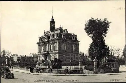 Ak Maisons Laffitte Yvelines, Hotel de Ville