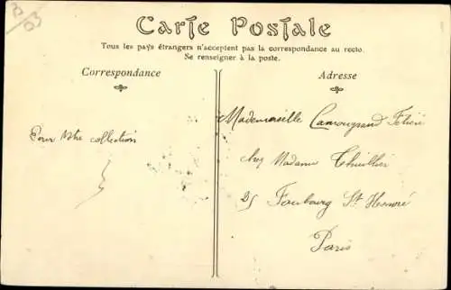 Ak Avermes Allier, Chapelle Notre Dame de la Salette