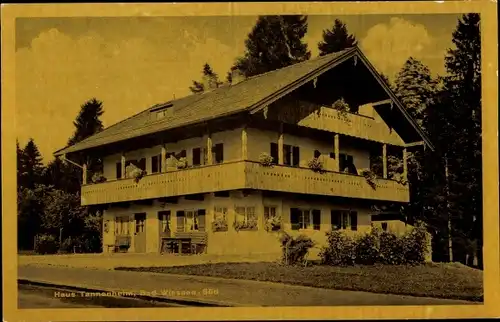 Ak Bad Wiessee in Oberbayern, Haus Tannenheim