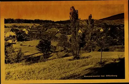 Ak Rammersweier Offenburg am Schwarzwald, Teilansicht