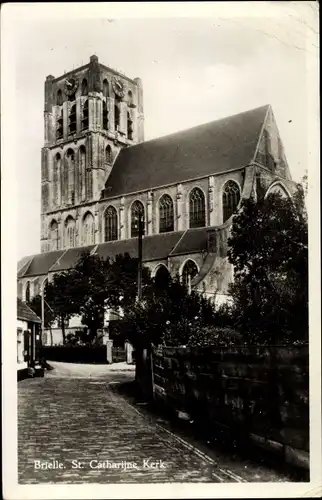 Ak Brielle Südholland, Sankt Catharijne Kerk