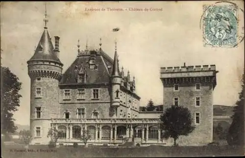 Ak Thoirette Jura, Chateau de Cornod