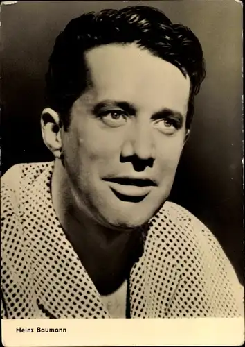 Ak Schauspieler Horst Baumann, Portrait