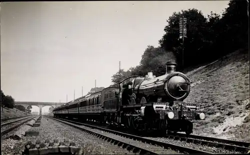 Ak Britische Eisenbahn, Dampflokomotive 4021, Twyford