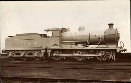 Ak Britische Eisenbahn, G & SWR 87