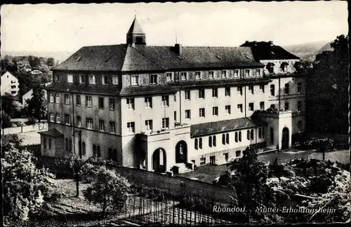 Ak Rhöndorf Bad Honnef Rhein Sieg Kreis, Mütter Erholungsheim