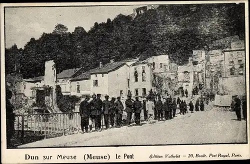 Ak Dun sur Meuse, Le Pont