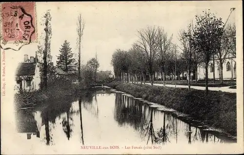 Ak Neuville aux Bois Loiret, Les Fosses