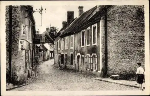 Ak Beaurieux Aisne, Grande Rue