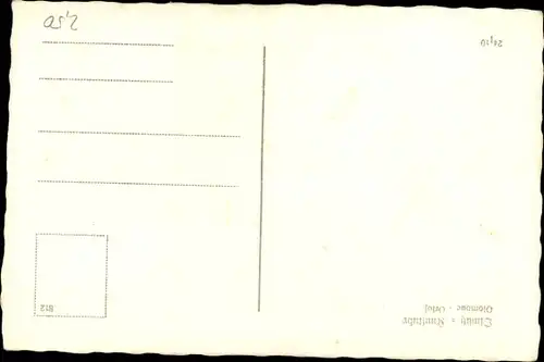 Ak Olomouc Olmütz Stadt, Kunstuhr