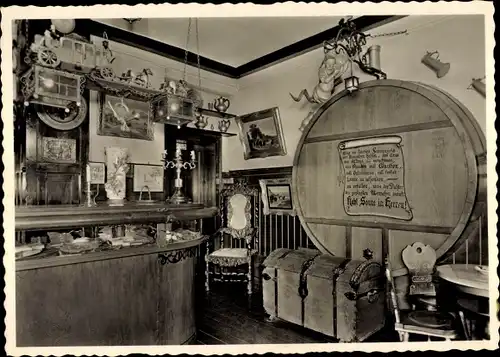 Ak Ruhrort Duisburg Nordrhein Westfalen, Gaststätte Postkutsche, Karlsplatz