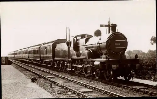 Foto Ak Britische Eisenbahn Mill Hill, 1002