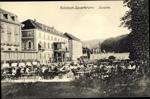 Ak Rogaška Slatina Rohitsch Sauerbrunn Slowenien, Kurplatz