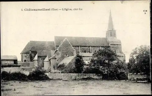 Ak Chateaumeillant Cher, L'Eglise