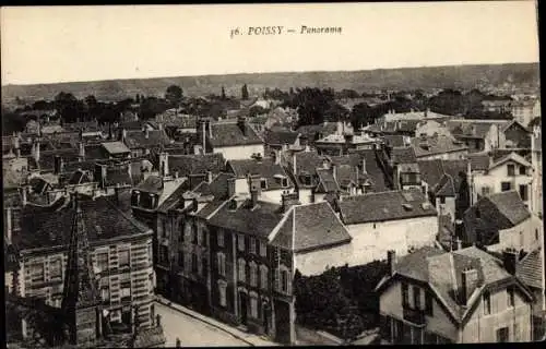 Ak Poissy Yvelines, Panorama