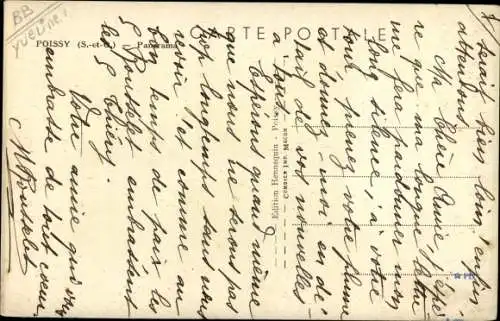 Ak Poissy Yvelines, Panorama