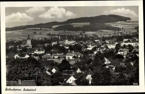 Ak Šluknov Schluckenau Region Aussig, Panorama