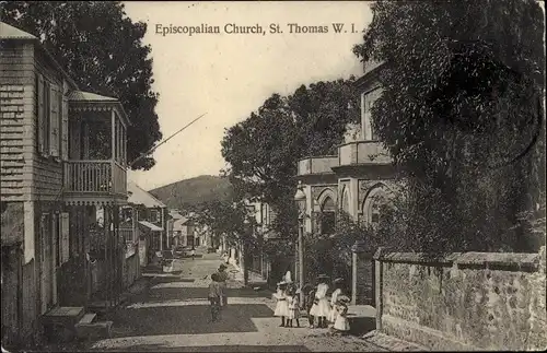 Ak Saint Thomas Amerikanische Jungferninseln, Episcopalian Church