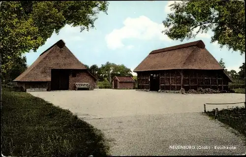 Ak Neuenburg Zetel in Friesland, Blick auf Rauchkate