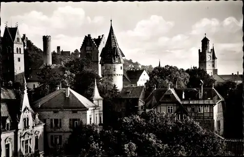 Ak Ravensburg Oberschwaben, Die Stadt der Türme und Tore, Blick über die Dächer der Stadt