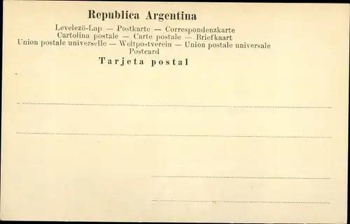 Ak Rosario de Santa Fé Argentinien, Palacio Municipal